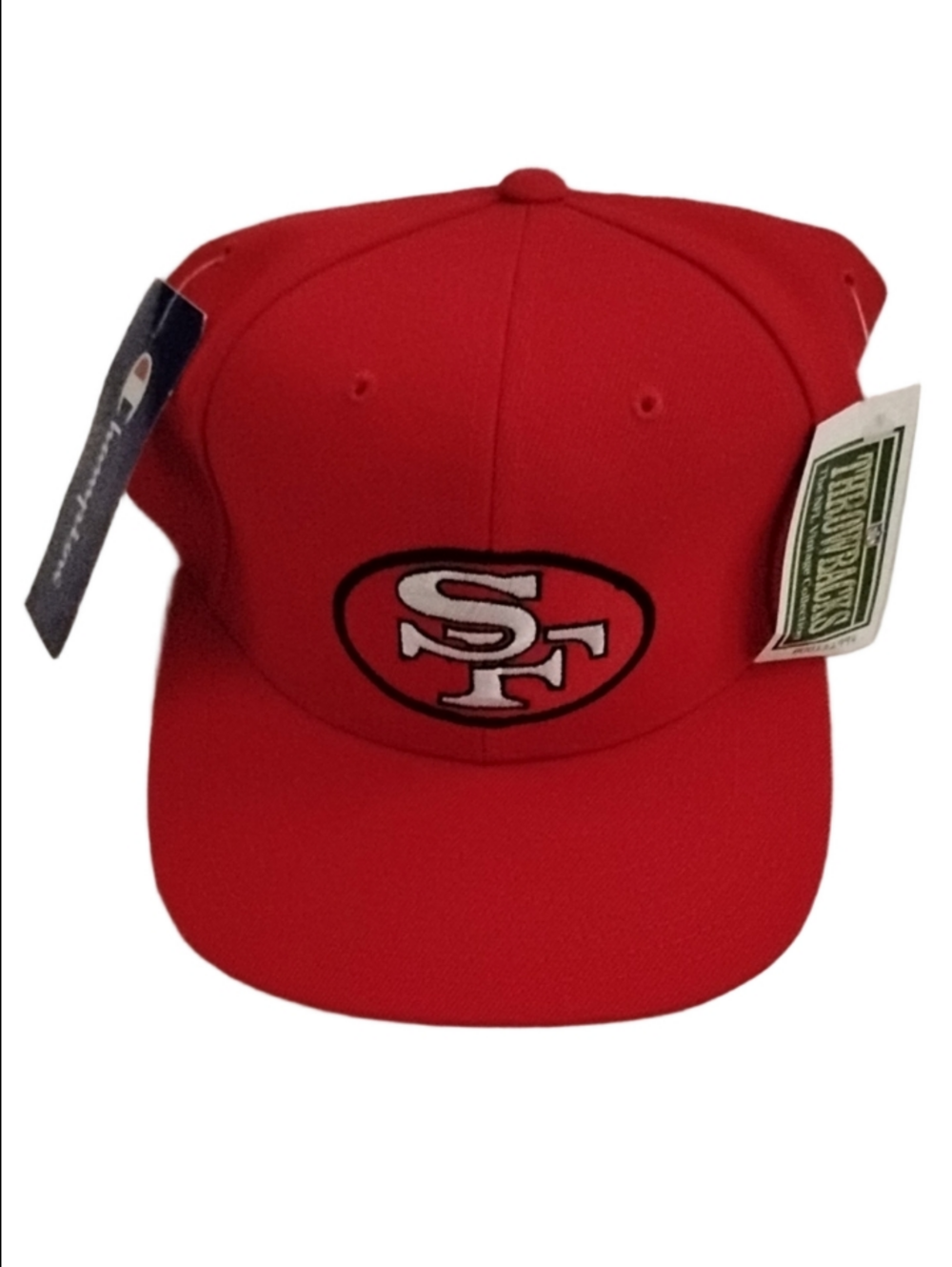 Champion Vintage Red San Francisco SF Logo Snapback Hat